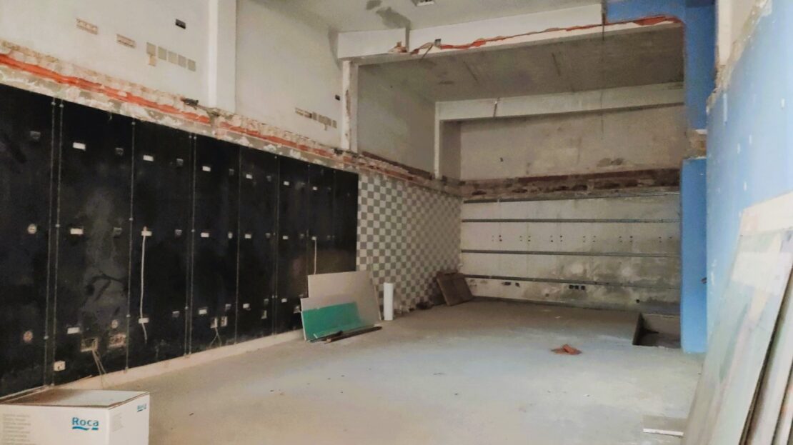Local comercial situado en el centro de Avilés.