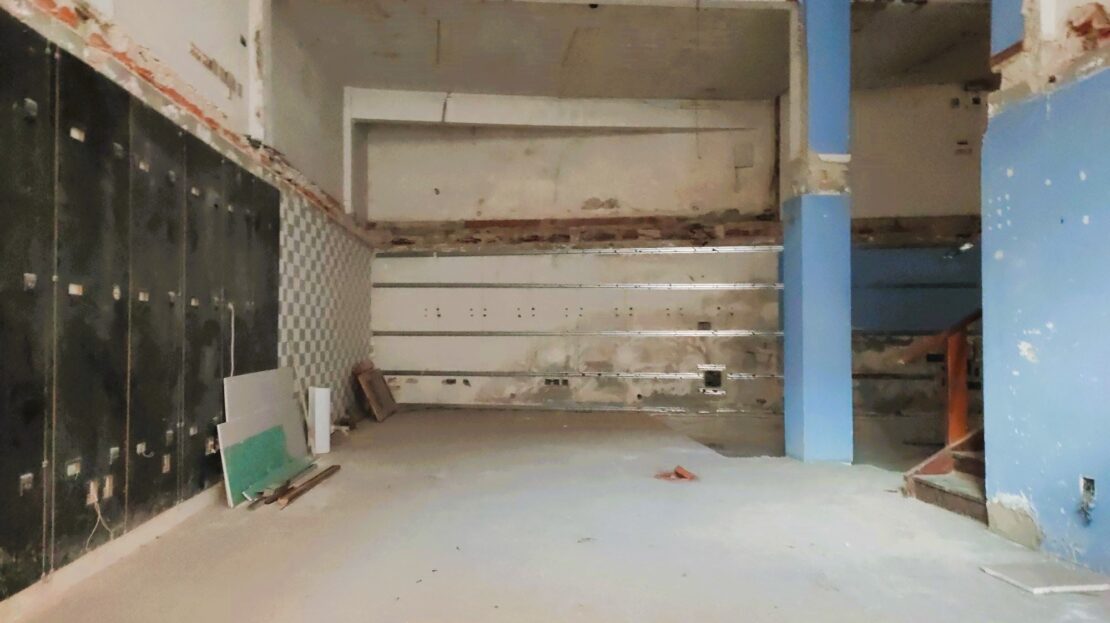 Local comercial situado en el centro de Avilés.