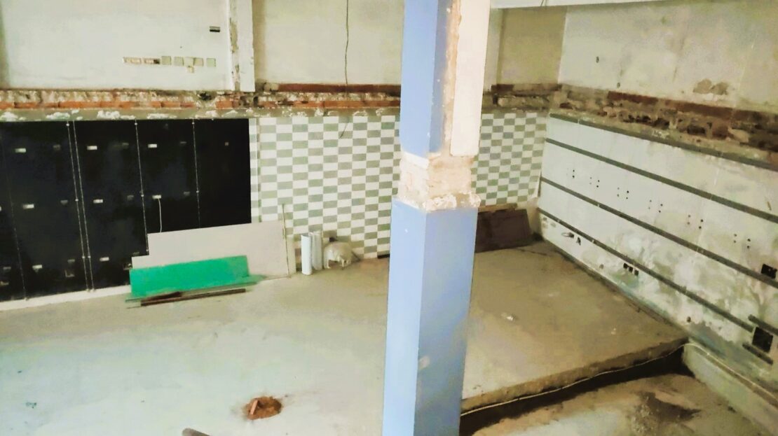 Local comercial situado en el centro de Avilés.